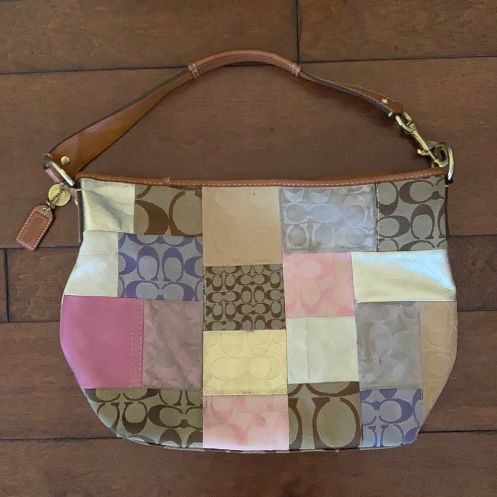 Coach patchwork purse